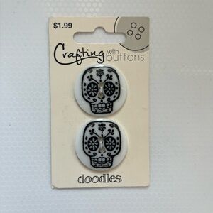 Dia De Muertos Buttons